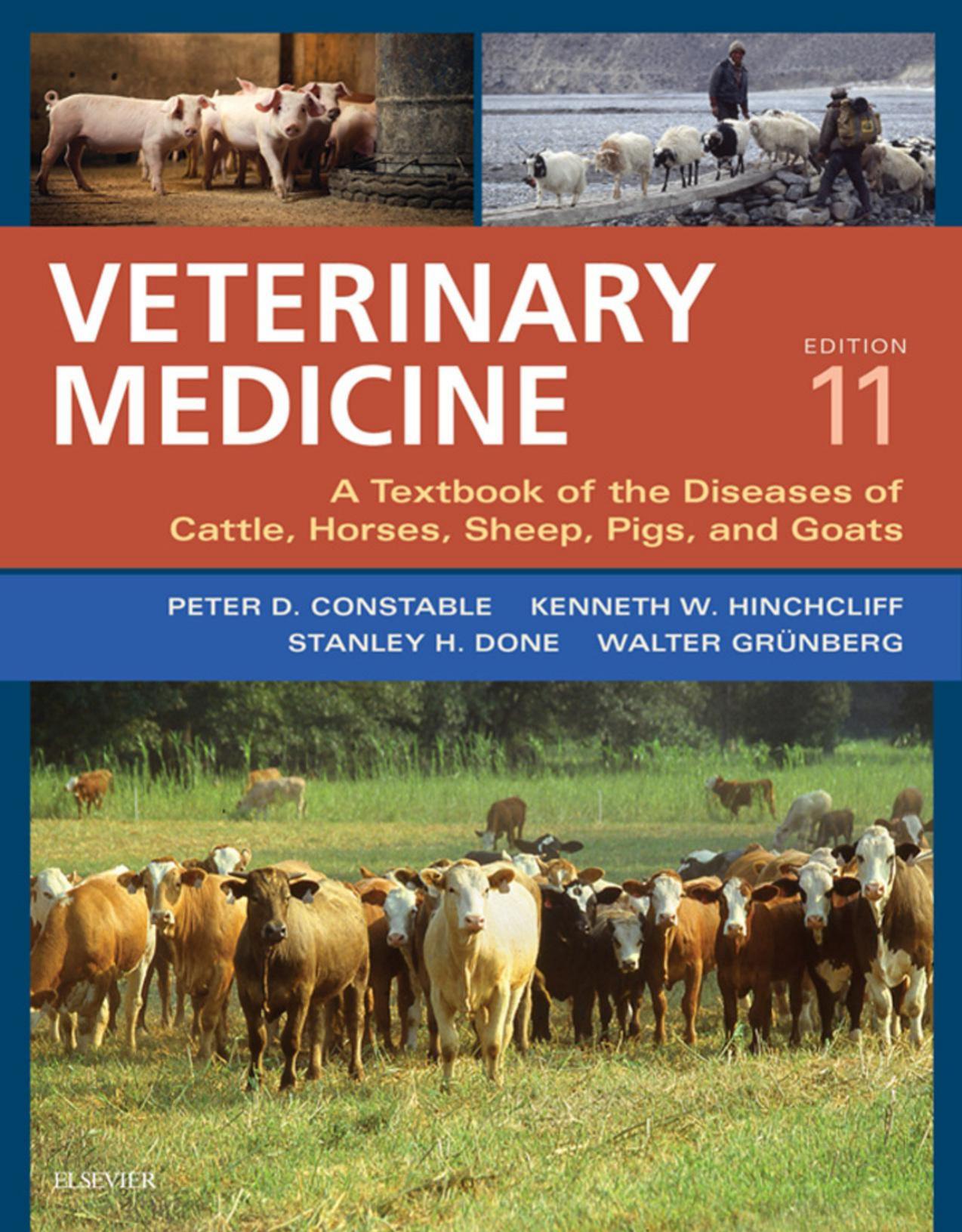 Veterinary Medicine; A Textbook of the Diseases of Cattle, Horses, Sheep, Pigs and Goats,11th Edition