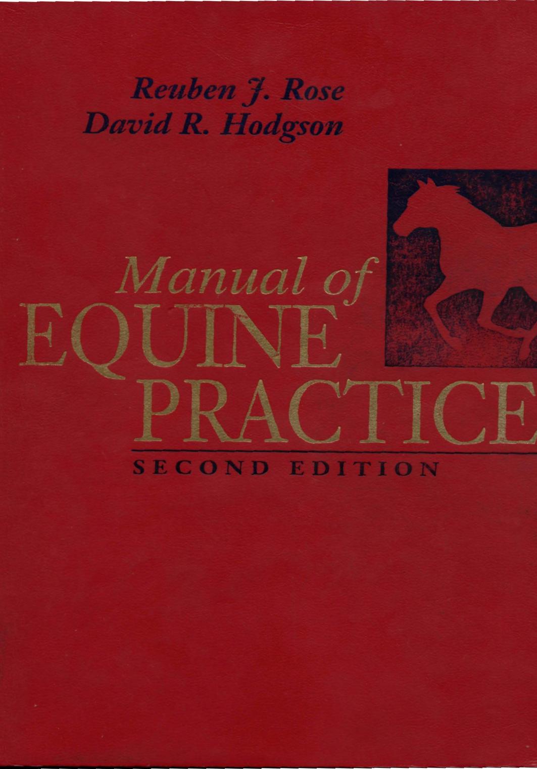 Manual of Equine Practice, 2nd Edition