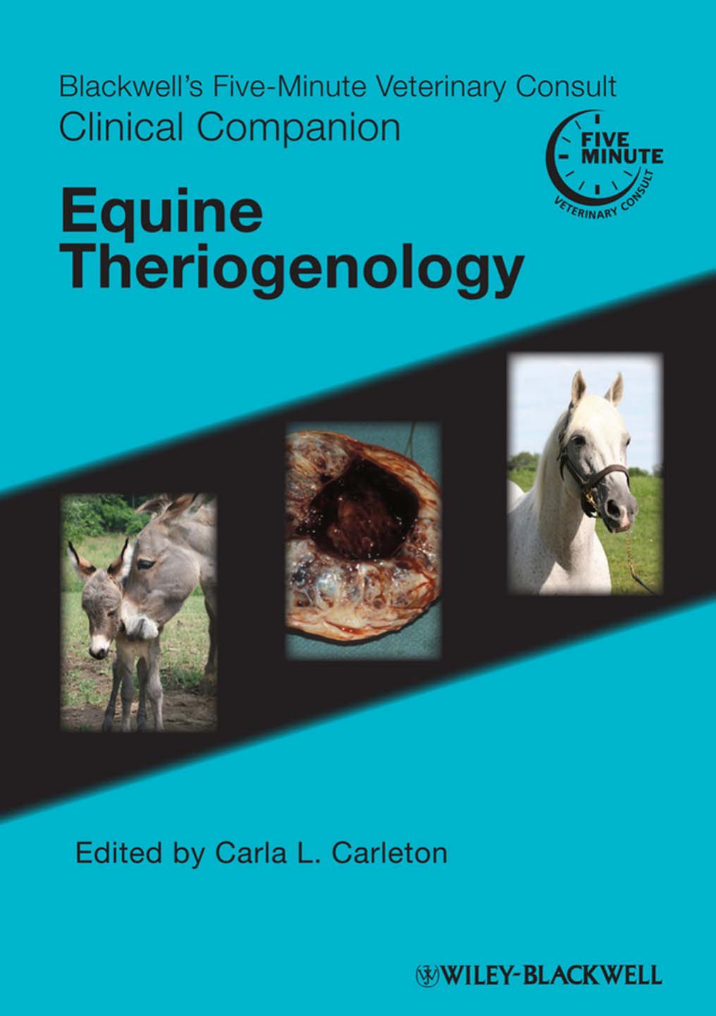 Blackwell's Five-Minute Veterinary Consult Clinical Companion : Equine Theriogenology