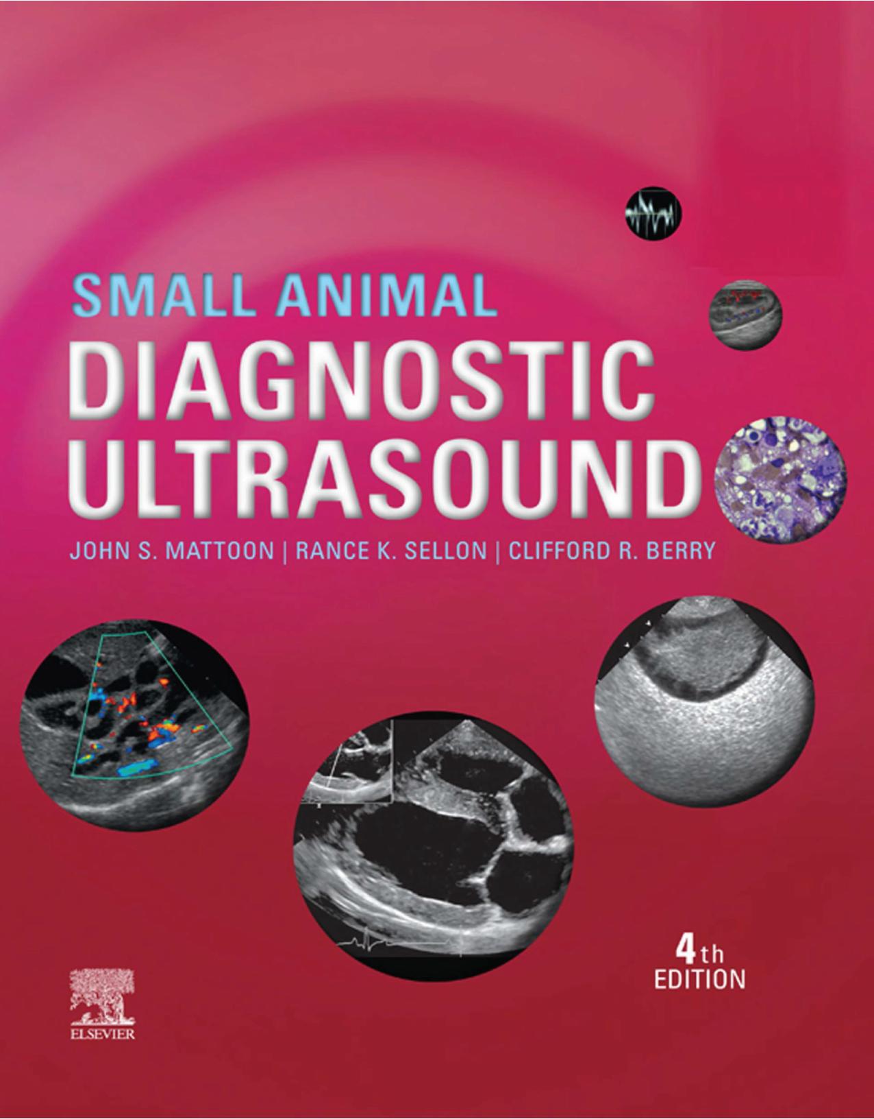 Small Animal Diagnostic Ultrasound, 4th Edition