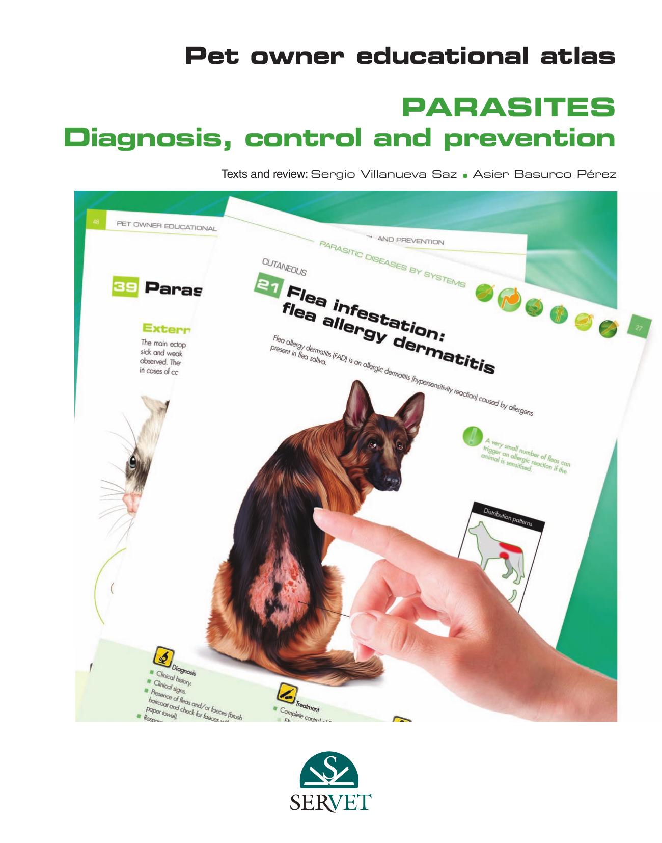 Pet owner educational atlas. Parasites. Diagnosis, Control and Prevention