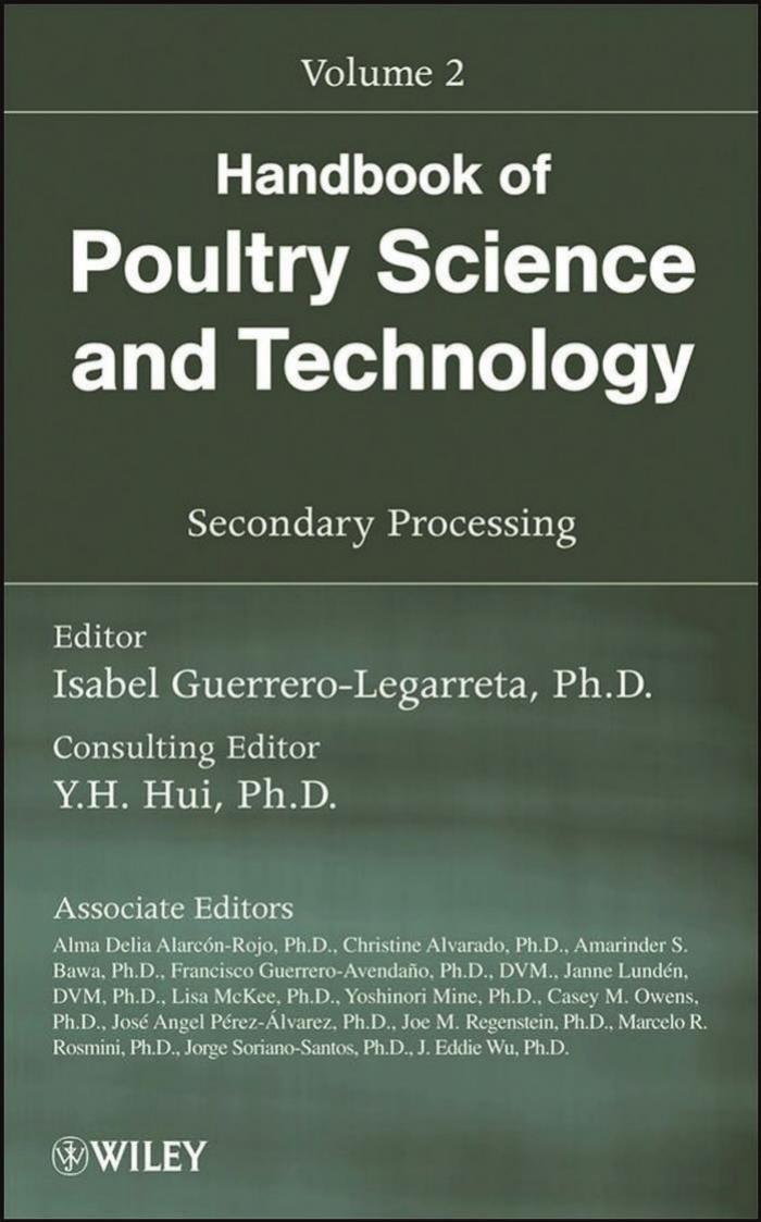 Handbook of Poultry Science and Technology, Secondary Processing, Volume 2