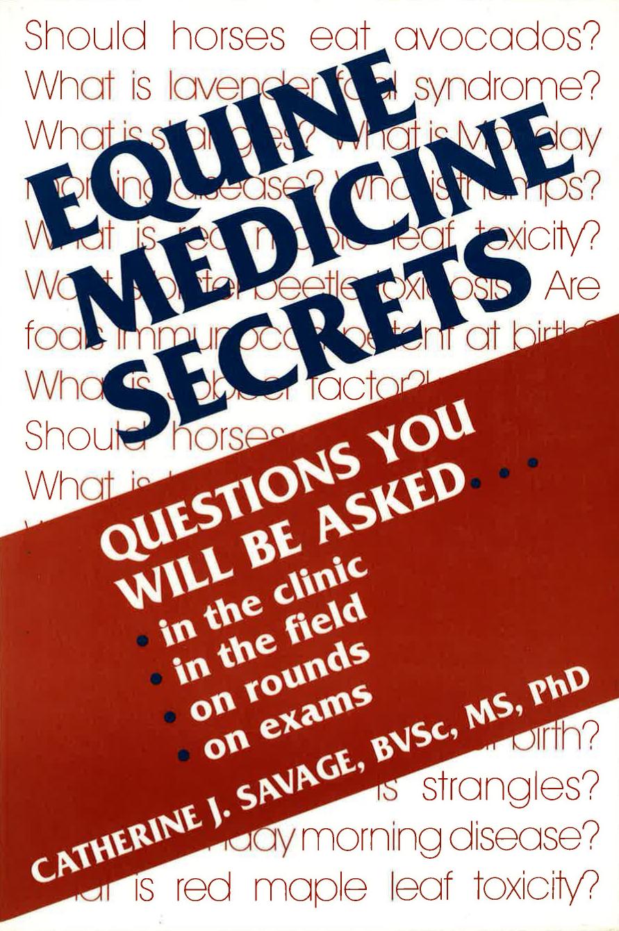 Equine Medicine Secrets, 1e